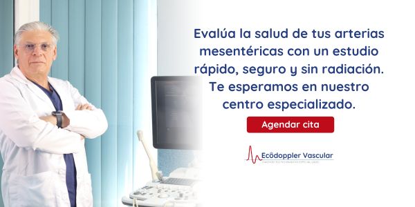 Ecografía Doppler mesentérico en Bogotá - Ecodoppler vascular