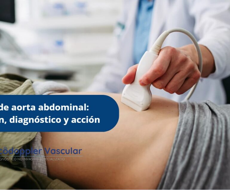 Ecografia de aorta abdominal-Ecodoppler