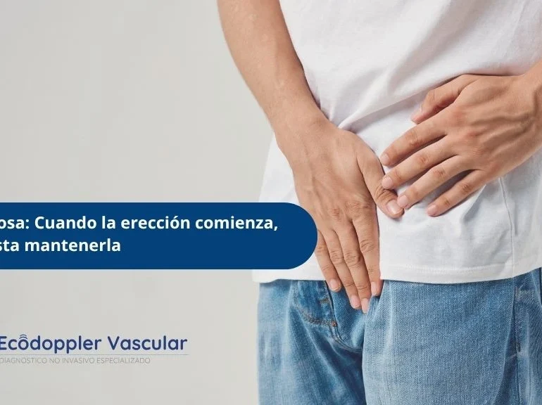 Fuga venosa cuando la erección comienza, pero cuesta mantenerla - Ecodoppler (2)