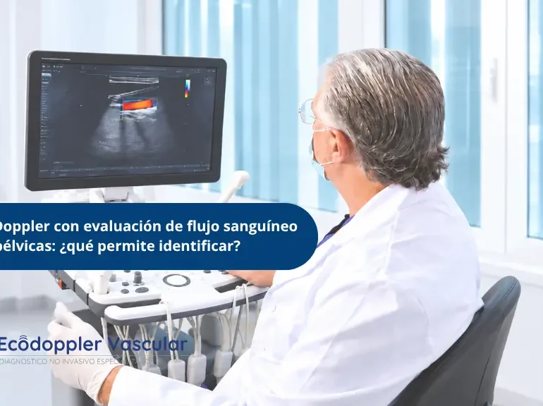 Ecografía Doppler con evaluación de flujo sanguíneo en masas pélvicas - Ecodoppler Vascular - Bogotá, Colombia